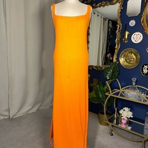 Eloquii Orange Dress - size 28